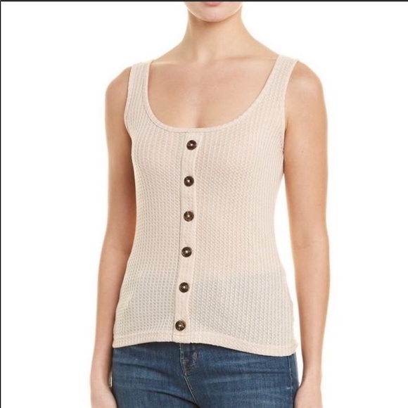 Button Up Tank Top - Picture 1 of 2